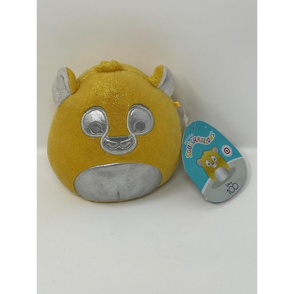 Squishmallows Disney 100 Simba Lion King Plush Metallic Gold Target Exclusive 5"